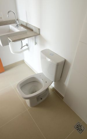 Apartamento à venda com 64m², 2 quartos e 1 vagaBanheiro Social