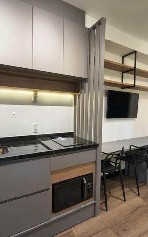 Studio para alugar com 30m², 1 quarto e sem vaga Studio para alugar com 30m², 1 quarto e sem vagaStudio