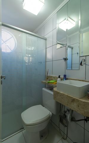 Apartamento para alugar com 89m², 3 quartos e 1 vaga Apartamento para alugar com 89m², 3 quartos e 1 vagaBanheiro Social