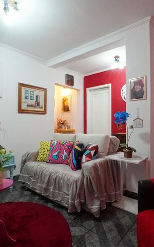 Apartamento para alugar com 55m², 1 quarto e sem vagaSala