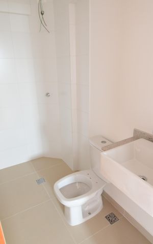 Apartamento à venda com 63m², 2 quartos e 1 vagaBanheiro Social