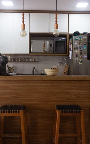 Apartamento à venda com 62m², 2 quartos e 1 vaga Apartamento à venda com 62m², 2 quartos e 1 vagaSala/Cozinha