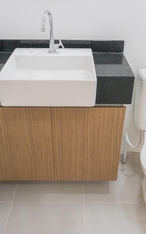 Apartamento à venda com 22m², 1 quarto e sem vaga Apartamento à venda com 22m², 1 quarto e sem vagaBanheiro