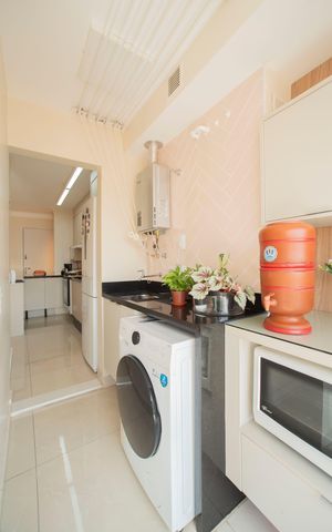 Apartamento à venda com 66m², 2 quartos e 1 vaga Apartamento à venda com 66m², 2 quartos e 1 vagaÁrea de Serviço