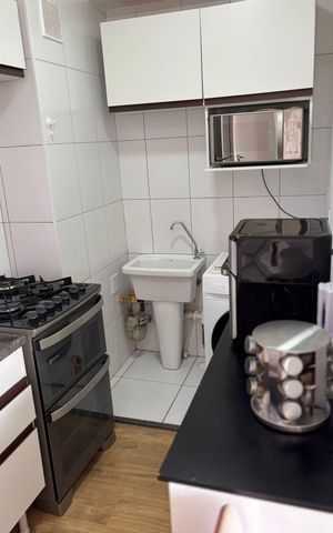Apartamento à venda com 35m², 2 quartos e sem vaga Apartamento à venda com 35m², 2 quartos e sem vagaCozinha