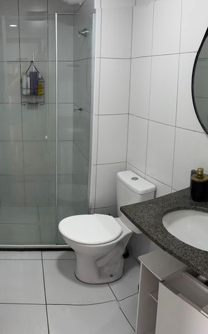 Apartamento à venda com 35m², 2 quartos e sem vaga Apartamento à venda com 35m², 2 quartos e sem vagaBanheiro