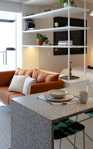 Studio para alugar com 33m², 1 quarto e 1 vaga Studio para alugar com 33m², 1 quarto e 1 vagaSala