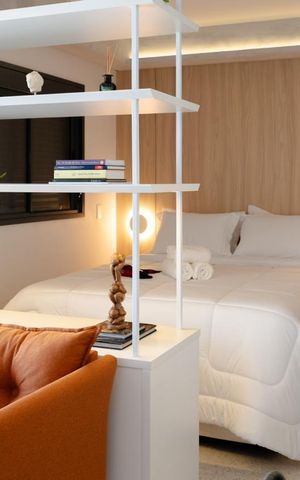 Studio para alugar com 33m², 1 quarto e 1 vaga Studio para alugar com 33m², 1 quarto e 1 vagaSala