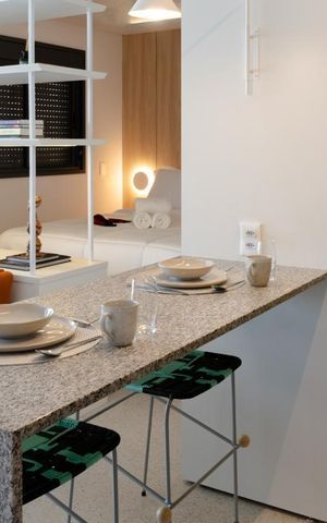 Studio para alugar com 33m², 1 quarto e 1 vaga Studio para alugar com 33m², 1 quarto e 1 vagaSala