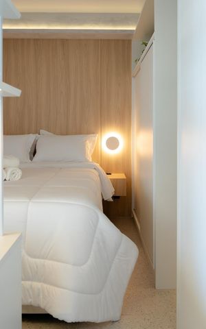 Studio para alugar com 33m², 1 quarto e 1 vaga Studio para alugar com 33m², 1 quarto e 1 vagaQuarto