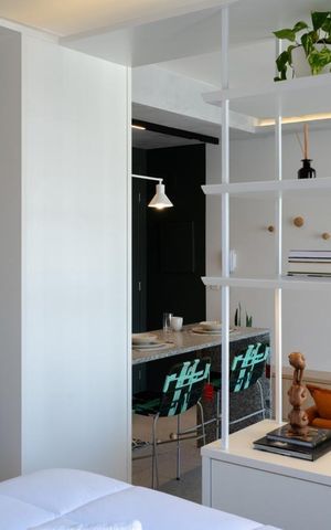 Studio para alugar com 33m², 1 quarto e 1 vaga Studio para alugar com 33m², 1 quarto e 1 vagaQuarto