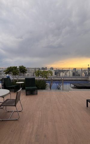 Studio à venda com 32m², 1 quarto e sem vaga Studio à venda com 32m², 1 quarto e sem vagaÁrea externa