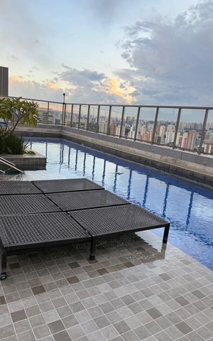 Studio à venda com 32m², 1 quarto e sem vaga Studio à venda com 32m², 1 quarto e sem vagaÁrea externa