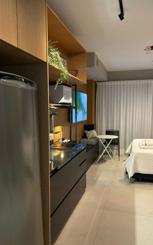Studio à venda com 32m², 1 quarto e sem vaga Studio à venda com 32m², 1 quarto e sem vagaCozinha