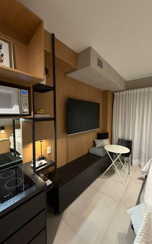 Studio à venda com 32m², 1 quarto e sem vaga Studio à venda com 32m², 1 quarto e sem vagaSala/Quarto