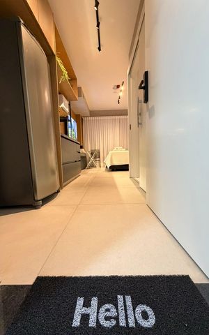 Studio à venda com 32m², 1 quarto e sem vaga Studio à venda com 32m², 1 quarto e sem vagaCozinha
