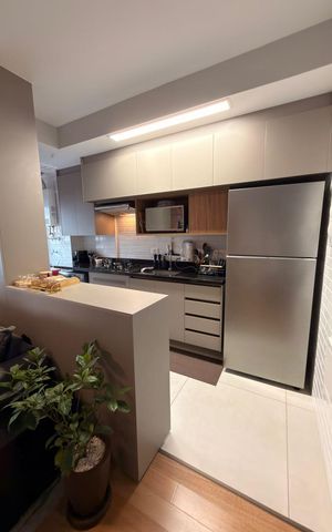 Apartamento à venda com 51m², 1 quarto e 1 vaga Apartamento à venda com 51m², 1 quarto e 1 vagaCozinha