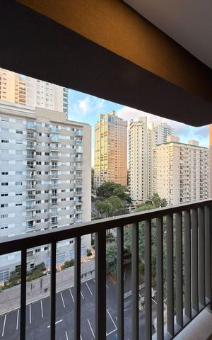 Apartamento à venda com 51m², 1 quarto e 1 vaga Apartamento à venda com 51m², 1 quarto e 1 vagaVaranda