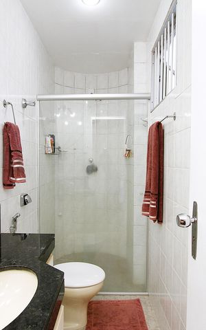 Apartamento à venda com 100m², 3 quartos e 2 vagasBanheiro da Suíte