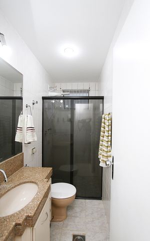 Apartamento à venda com 100m², 3 quartos e 2 vagasBanheiro Social