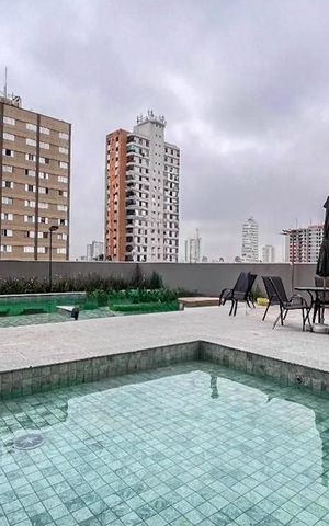 Apartamento à venda com 36m², 2 quartos e sem vaga Apartamento à venda com 36m², 2 quartos e sem vagaPiscina