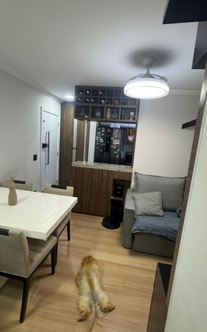 Apartamento à venda com 53m², 2 quartos e 1 vaga Apartamento à venda com 53m², 2 quartos e 1 vagaSala