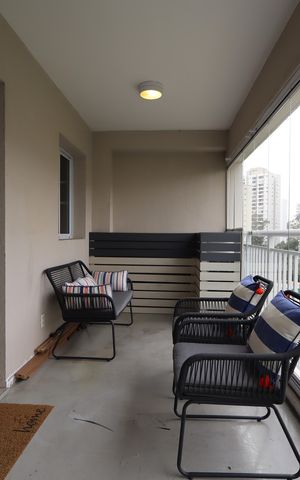 Apartamento para alugar com 96m², 2 quartos e 2 vagasVaranda da Sala