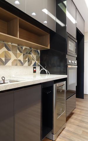 Apartamento para alugar com 96m², 2 quartos e 2 vagasCozinha