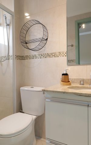Apartamento para alugar com 96m², 2 quartos e 2 vagasBanheiro da Suíte 2