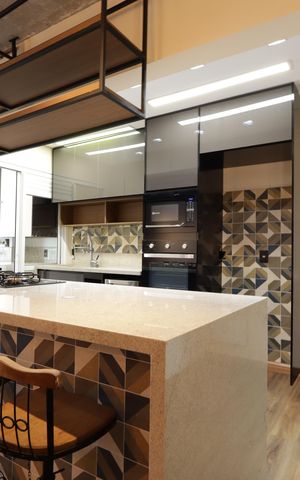 Apartamento para alugar com 96m², 2 quartos e 2 vagasCozinha