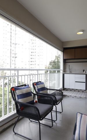 Apartamento para alugar com 96m², 2 quartos e 2 vagasVaranda da Sala