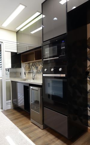 Apartamento para alugar com 96m², 2 quartos e 2 vagasCozinha