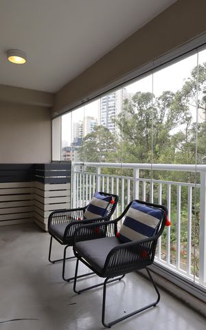 Apartamento para alugar com 96m², 2 quartos e 2 vagasVaranda da Sala