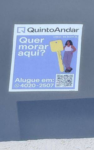 Apartamento para alugar com 46m², 2 quartos e 1 vagaPlaca Instalada com código MGDF-95 no dia 29.04.26