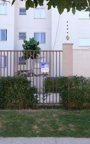 Apartamento para alugar com 41m², 2 quartos e 1 vagaPlaca instalada na grade da fachada do condomínio - Código da placa: BYIK-181