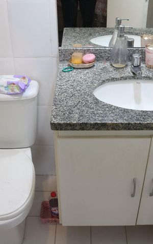 Apartamento à venda com 58m², 2 quartos e 1 vagaBanheiro 1