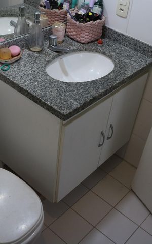 Apartamento à venda com 58m², 2 quartos e 1 vagaBanheiro 1