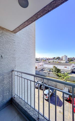 Apartamento à venda com 48m², 2 quartos e 1 vagaVaranda