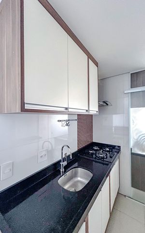 Apartamento à venda com 48m², 2 quartos e 1 vagaCozinha