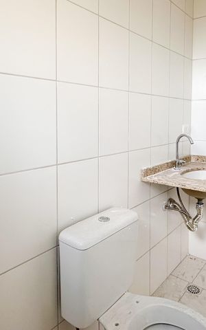 Apartamento para alugar com 66m², 2 quartos e 2 vagas Apartamento para alugar com 66m², 2 quartos e 2 vagasBanheiro da Suíte