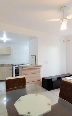 Apartamento para alugar com 60m², 2 quartos e 1 vaga