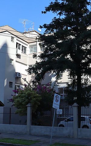 Apartamento para alugar com 46m², 1 quarto e sem vagaFachada do Prédio