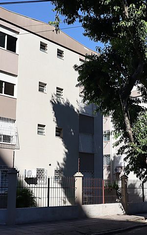 Apartamento para alugar com 46m², 1 quarto e sem vagaFachada do Prédio