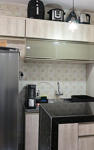 Apartamento para alugar com 46m², 1 quarto e sem vagaCozinha