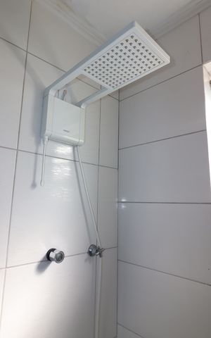 Apartamento para alugar com 46m², 1 quarto e sem vagaBanheiro da Suíte
