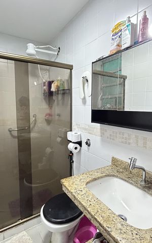 Casa de condomínio à venda com 70m², 2 quartos e sem vagaBanheiro