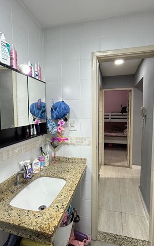 Casa de condomínio à venda com 70m², 2 quartos e sem vagaBanheiro