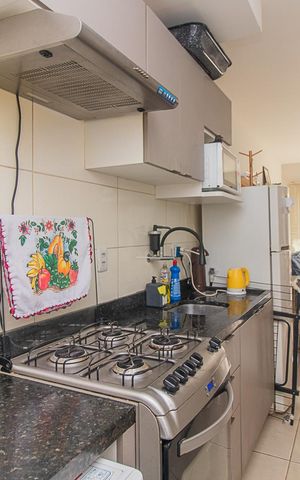 Casa de condomínio à venda com 43m², 2 quartos e 1 vagaCozinha