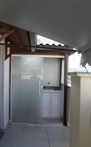Apartamento à venda com 90m², 2 quartos e 1 vagaÁrea gourmet