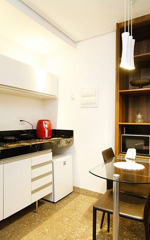 Studio à venda com 29m², 1 quarto e 1 vagaStudio